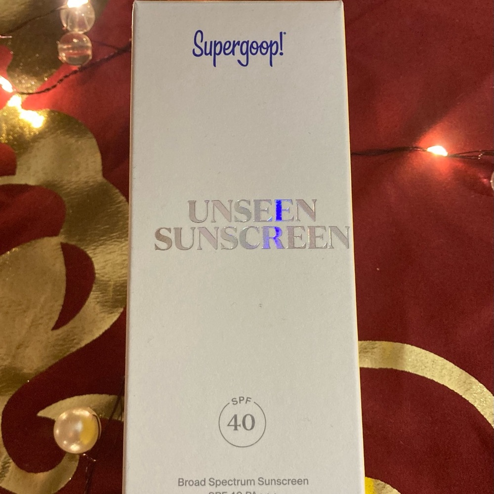 Brand new! Supergoop! Unseen Sunscreen spf 40